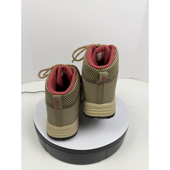 Propét Women's Orthopedic Mid Hiking Boots Ankle Support Brown Pink 10 X (2E) - Picture 5 of 17